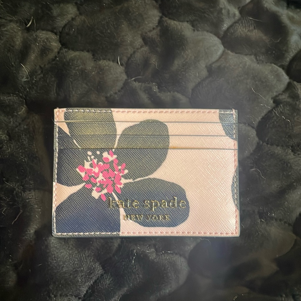 Kate Spade Saffiano Leather Card Holder Kate Spade Saffiano Leather Card Holder